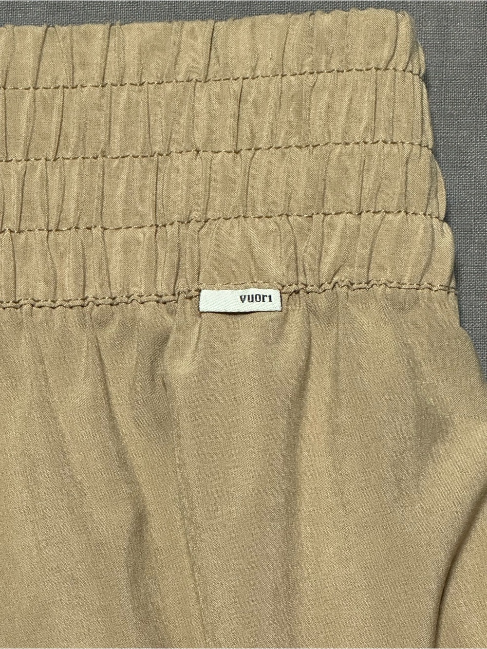 Vuori Villa Wide Leg Pant in Sorrel Brown - Picture 5 of 9